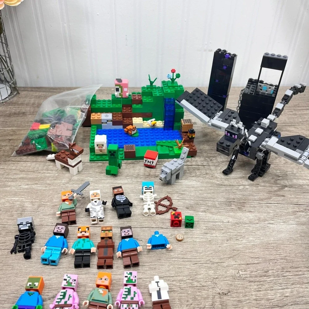 Lego minecraft figures